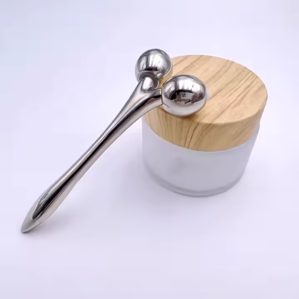 Personal Label Y Shape Mini 3D Massager Handheld Facial Lifting Anti-aging Skin